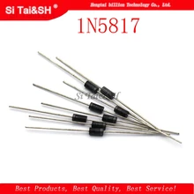 100 шт. 1N5817 1N5819 1N5399 1N4937 1N4004 выпрямительный диод Шоттки 1N4001 1N4007 UF4007 HER107 FR207 FR157 FR107 RL207 DO-41