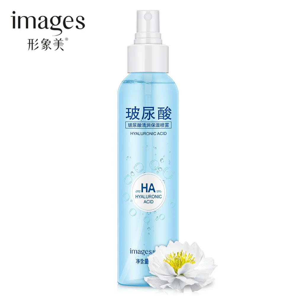 IMAGES Facial Skin Care Hyaluronic acid moisturizing spray Day Cream Firming Hydrating Oil control Face Serum 150ml images