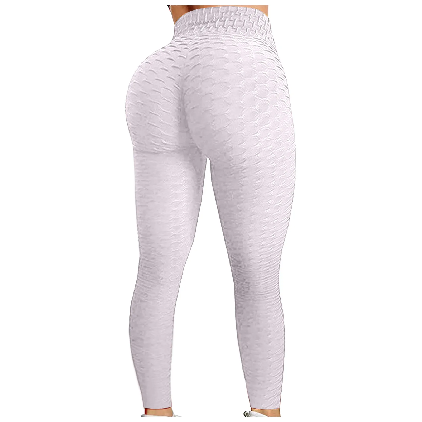 High Waist Yoga Pants Leggings Women Bubble Hip Lifting Exercise Fitness Running Pants Elastic Tights Колготки Штаны Женский