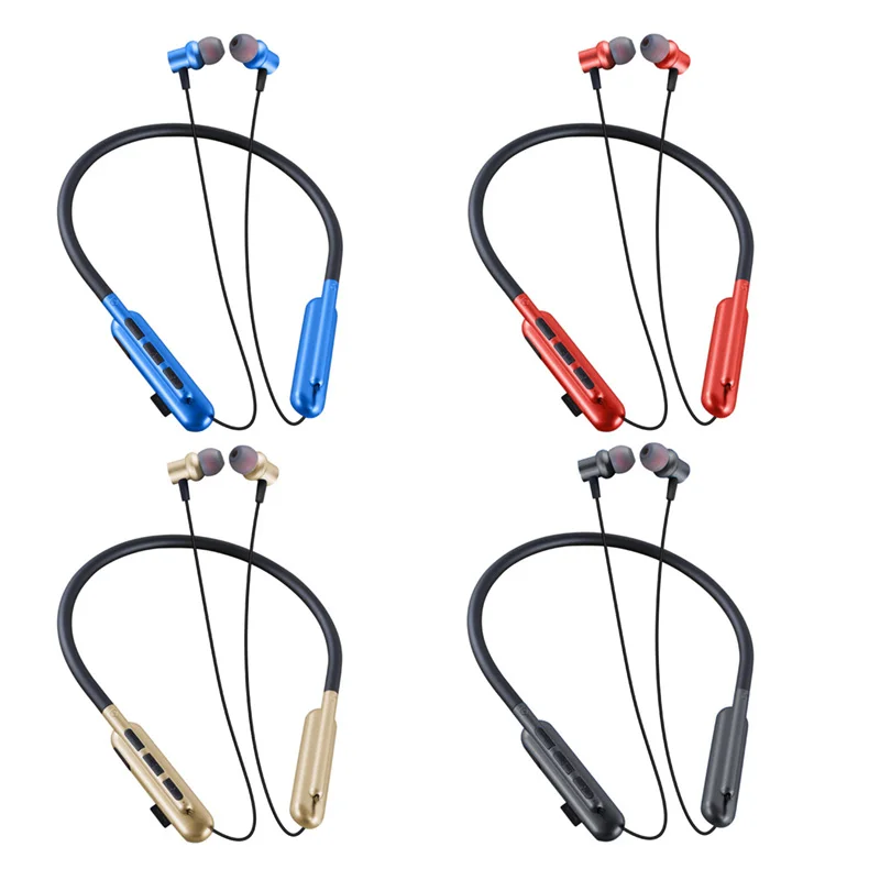 T27 Wireless Magnetic Headphone With Mic Sport Bluetooth 5.0 Earphone Stereo Bass Headset For IOS Android phones device GT