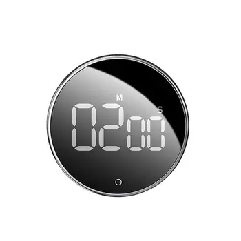 

LED Digital Kitchen Timer For Cooking Shower Study Stopwatch Alarm Clock Magnetic Electronic Cooking Countdown Time Timer