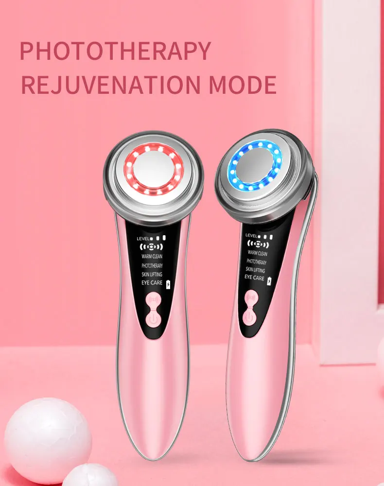 

Multi-functional intelligent anti-aging & rejuvenation device helps you with anti- wrinkle and aging, skin- firming and face-lif