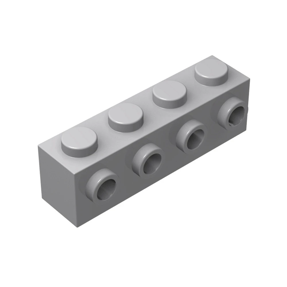 Детали MOC 62 шт. модифицированные кирпичи 1x4 с 4 шпильками на 1 стороне 30414