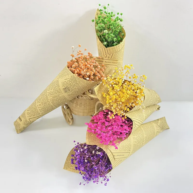 20G Mini Natural сушеная Сохраненная Искусственные цветы Гипсофилы Babysbreath миллионов