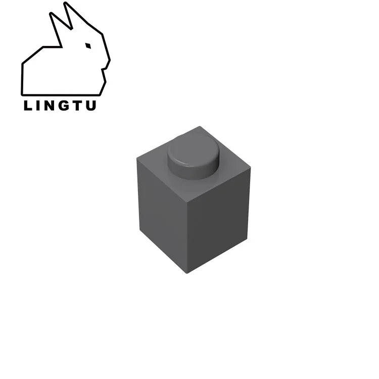LINGTU строительный блок для бренда Fro Lego 3005 30071 35382 1x1 Развивающие детские