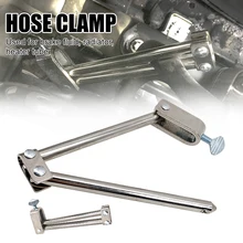 

Hose Clamp Pliers Tool Bar Type Adjustable Brake Fluid Radiator Heater Tubing Clamp Chrome-Plated Steel Oil Pipe Sealing Pliers