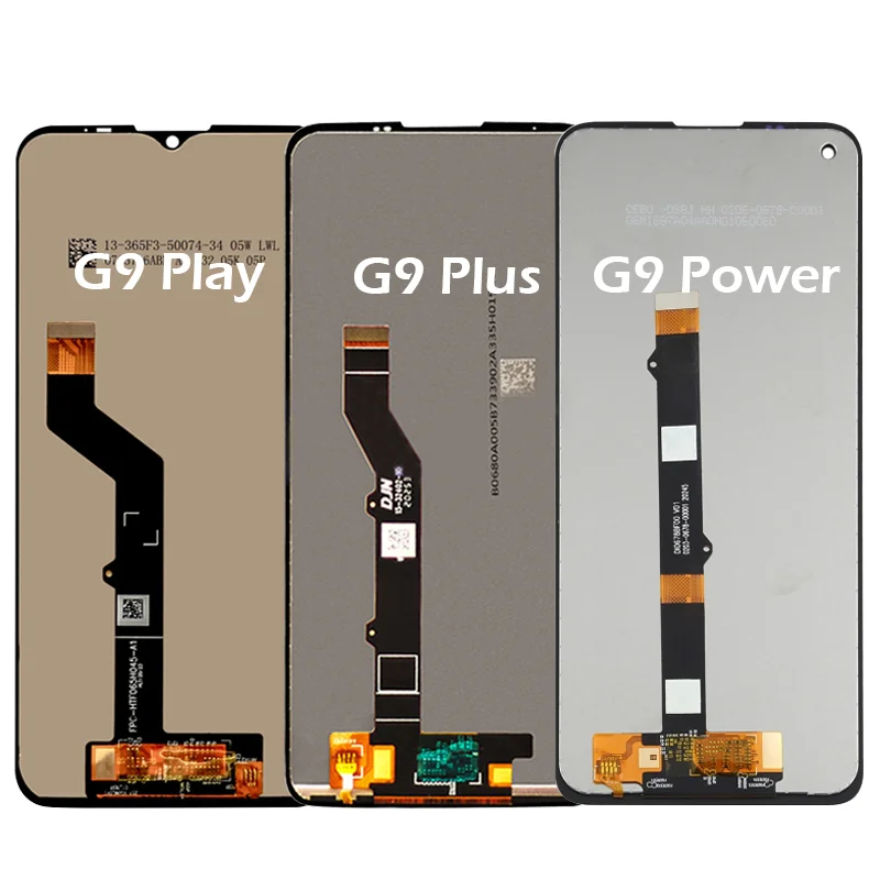 Original LCD For Motorola G9 Play Lcd Screen Display Touch Digitizer Assembly Moto Plus Power | Мобильные телефоны и