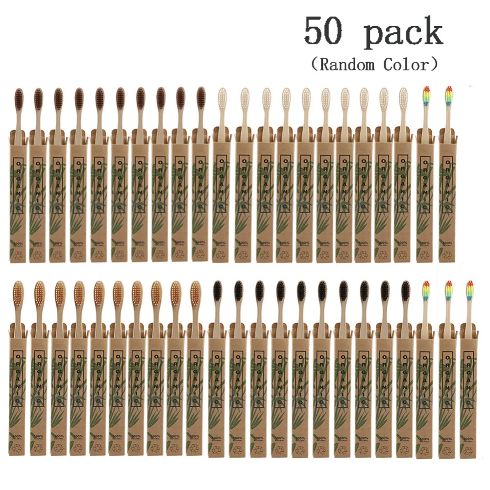 

Original Bamboo Toothbrush Wood Toothbrushes Soft Bristles Capitellum Fiber Toothbrush Eco-Friendly Oral Cleaning Care Tools