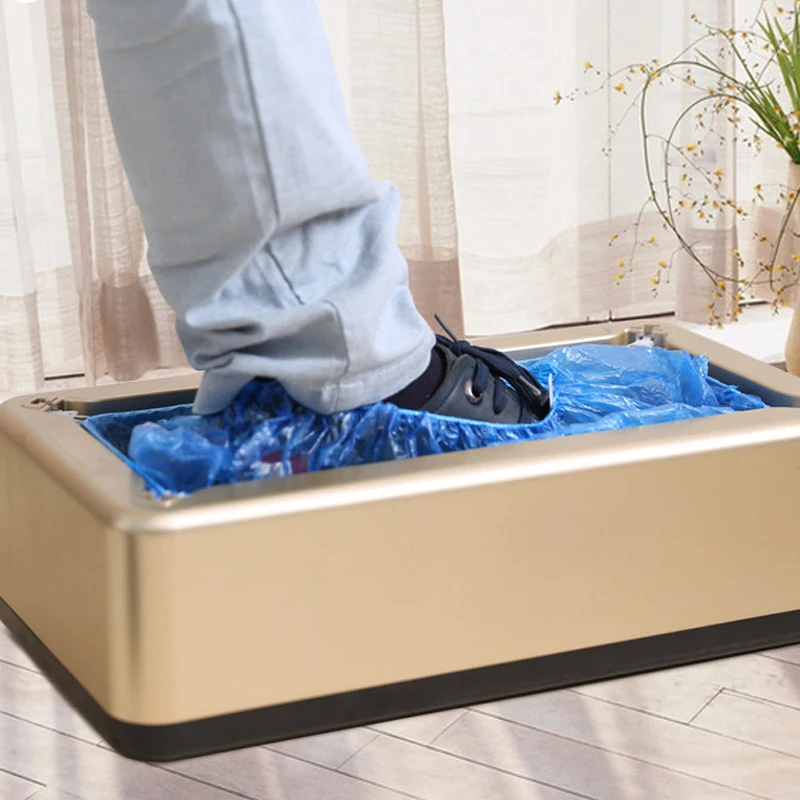 

Automatic Shoe Cover Machine Intelligent Shoe Sleeve Tool Disposable Foot Cover Machine Shoe Film Device