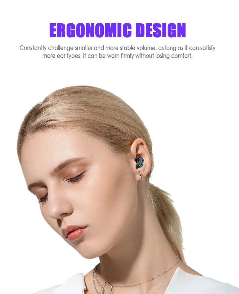 Беспроводные наушники Bluetooth V5.0 TWS светодиодный ные со светодиодным дисплеем и