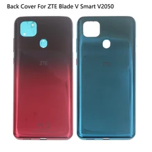 Original Glass Rear Cover For ZTE Blade V Smart V2050 Back Battery Cover V2050 Case Housing Door With Camera Lens Adhesive