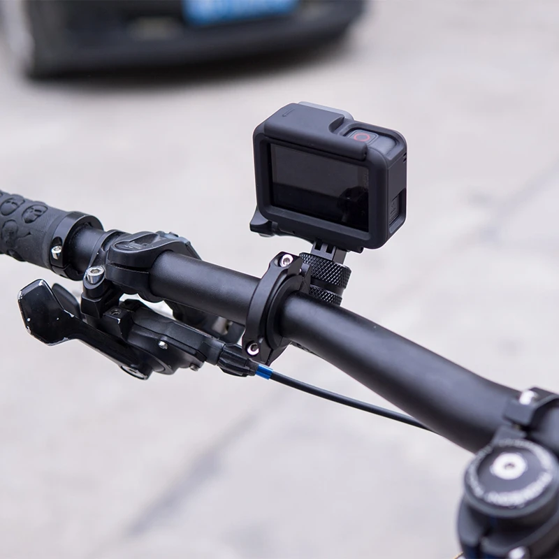 Кронштейн для велосипеда Gopro, простая модель, вращающийся на 360 градусов, крепежный кронштейн для руля велосипеда