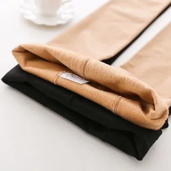 

Winter New Fashion Women's Warm Soft Leggings High Elasticity Womens Leggins Mujer Women Thick Velvet Pants Quality Plus velvet