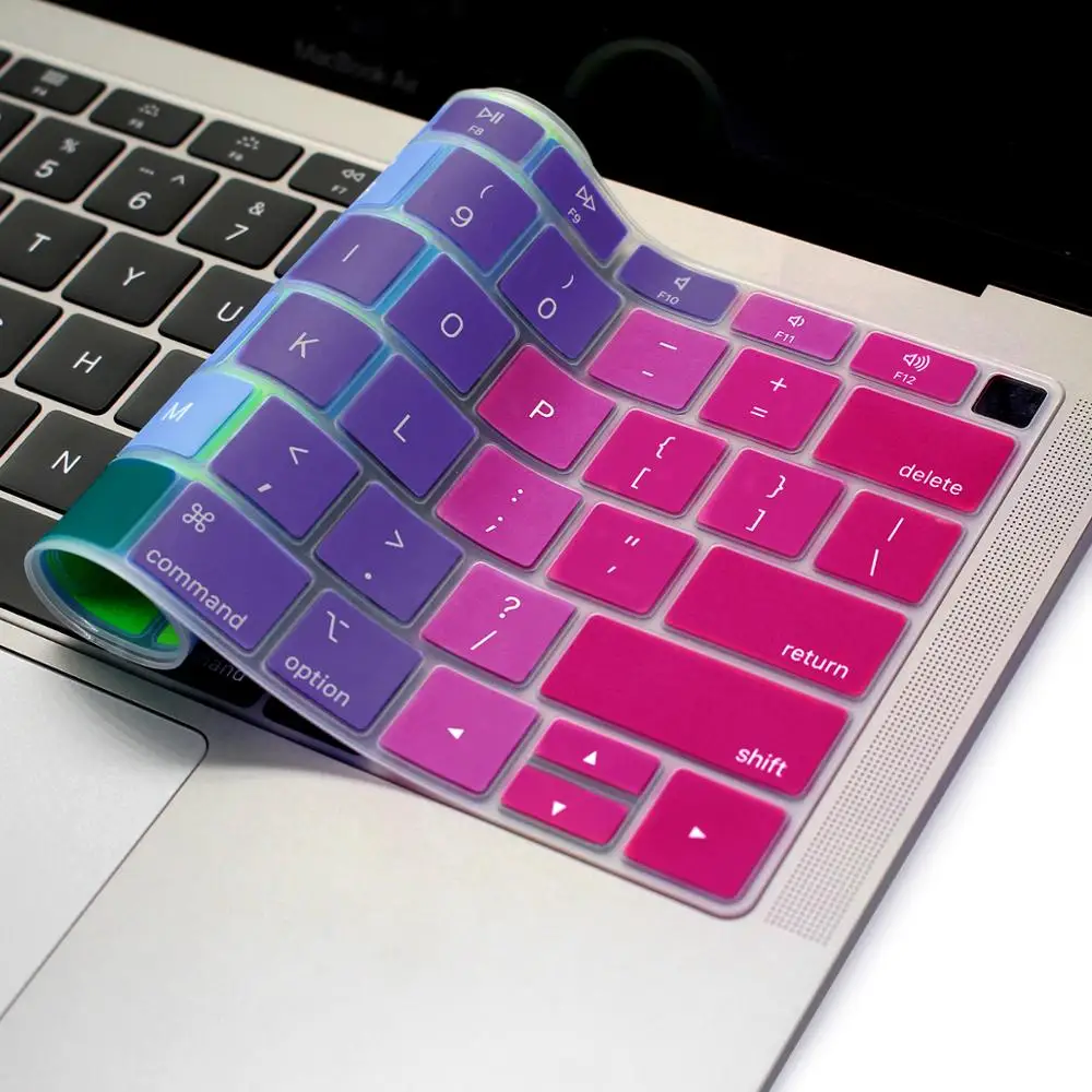 Сумка для ноутбука для MacBook Pro 13 Чехол A2159 Air Pro retina 13 15 дюймов пластиковый жесткий чехол+ градиентная клавиатура