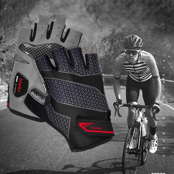 

Outdoor Half-Finger Cycling Gloves Non-Slip Sports Gloves - M L XL Size
