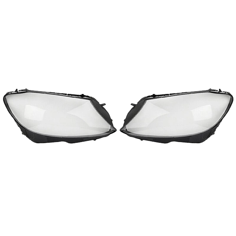 

2x Front Headlight Head Light Lamp Lens Cover Shell for Mercedes Benz W205 C180 C200 C260L C280 2015-2017 Left & Right