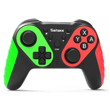 

Saitake 7032S Bluetooth Game Controller Wireless Gamepad For Nintendo Switch Android Phone Huawei Samsung Gamepads PC Joystick