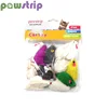 pawstrip 12Pcs/pack Rabbit Fur Cat Toy Interactive False Mouse Cat Toys With Sound Rattling ► Photo 1/6