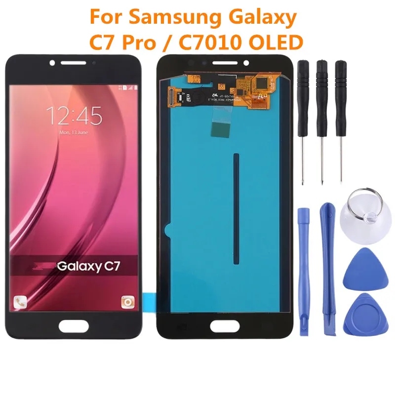 

OLDE Replacement LCD Screen for Samsung Galaxy C7 Pro C7010 LCD Display Touch Digitizer Assembly C7 PRO lcd display touch screen