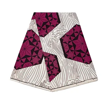 

NEW African wax fabric wax prints fabric African guaranteed veritable wax 6 yards wholesale price WD-54