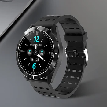 

Fitness Tracker Smart Watch Color Screen BT Sports Waterproof Watch Steps Counting Blood Pressure Heart Rate Monitoring