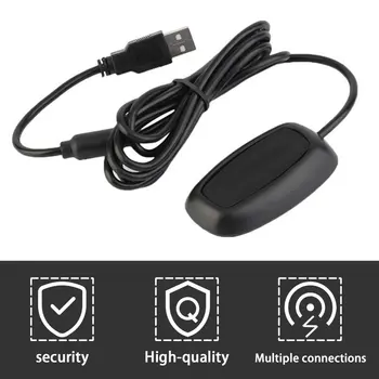 

Wireless PC USB 2.0 Receiver for Xbox 360 Controller Gaming USB Receiver Adapter PC Receiver For Microsoft for XBOX 360 with CD