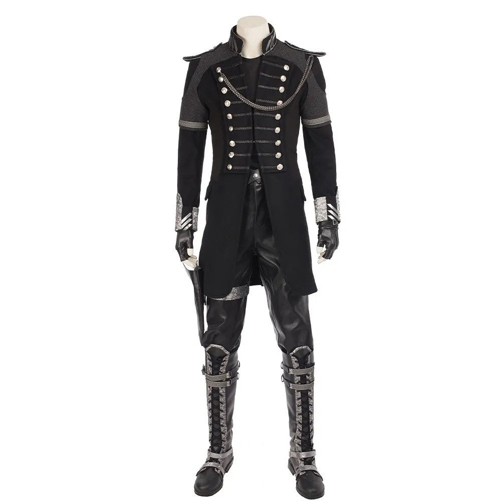 Full set with shoes Kingsglaive Final Fantasy XV Nyx Ulric Косплей Костюм для взрослых Делюкс наряд на Хэллоуин полный набор все размеры COSPLAYONSEN Сделано - Цвет: Full set with shoes