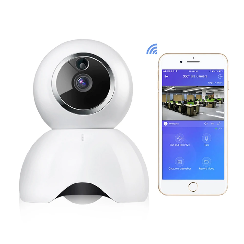 

IP Camera Smart IOT HD Camera reomotely viewing by mobile phone two-way audio LAN Network Home Monitor