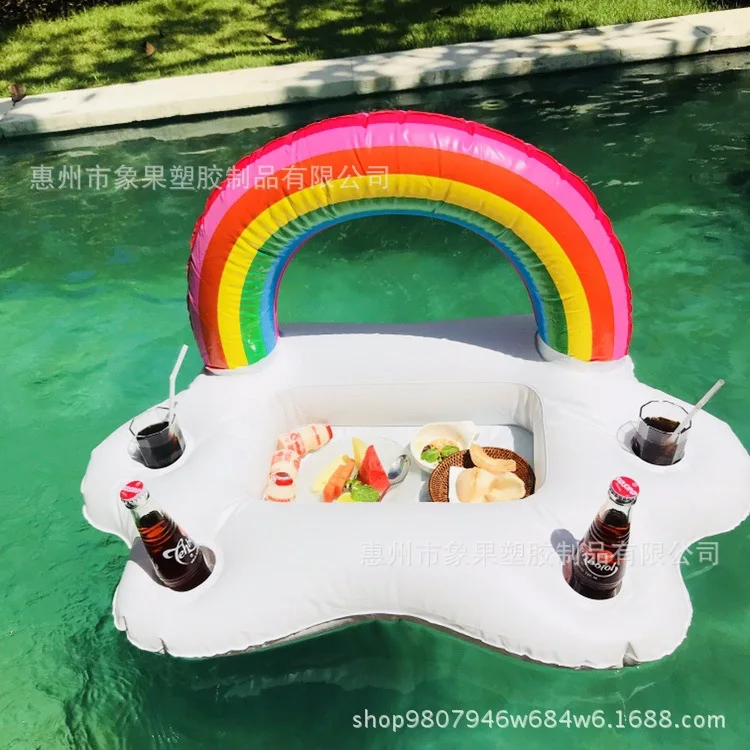 Надувной красочный Popsicle плавательный матрац экологически чистый ПВХ водный круг для плаванья поставки мороженое присоска Floatin
