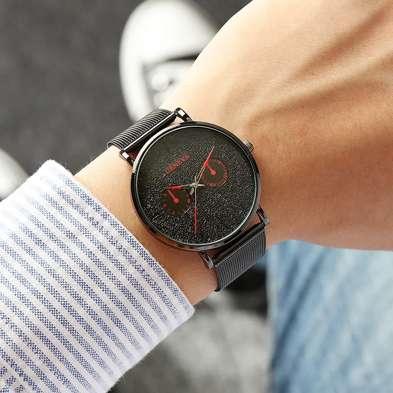 

Stainless Steel Sport Quartz Hour Wrist Analog Watch Relogio Masculino Fashion Men's Watches Of The Famous Luxury Brand Clocks