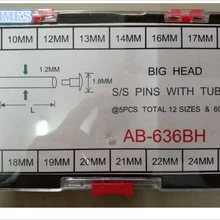 Ремешок для часов фрикционный штифт ассортимент для трехкратных защитных застежек с головками 1,8 мм
