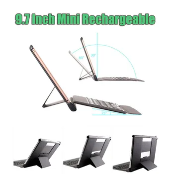 

9.7 inch Mini Rechargeable Wireless Bluetooth Keyboard Long Standby Time for iPad Air1/ iPad Air2 etc