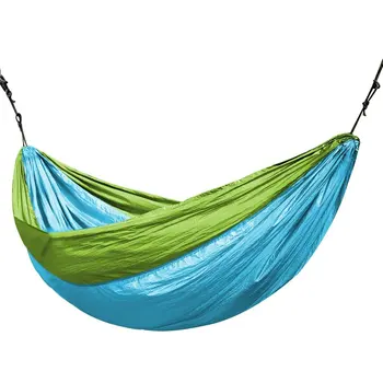 

Outdoor Double Hammock Portable Parachute Cloth 2 Person hamaca Adult Outdoor Backpacking Travel Survival Hunting Sleeping