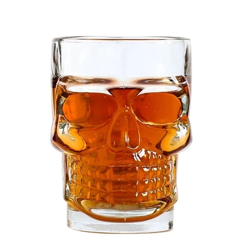 1 Creative Skull Cup Ghost Face Cup Skull Head Face Cup 500ml Large Beer Cup Unleaded Juice Cup - Цвет: 1