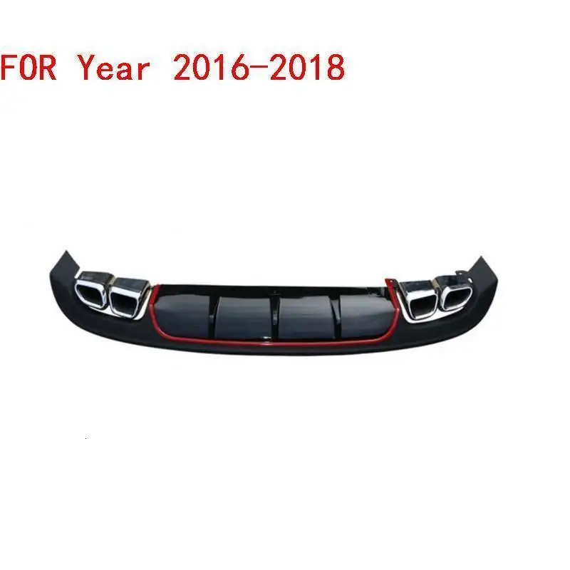 Автомобильная декоративная внешняя модификация модифицированный передний задний диффузор для настройки губ автомобильные бамперы 16 17 18 для hyundai Elantra