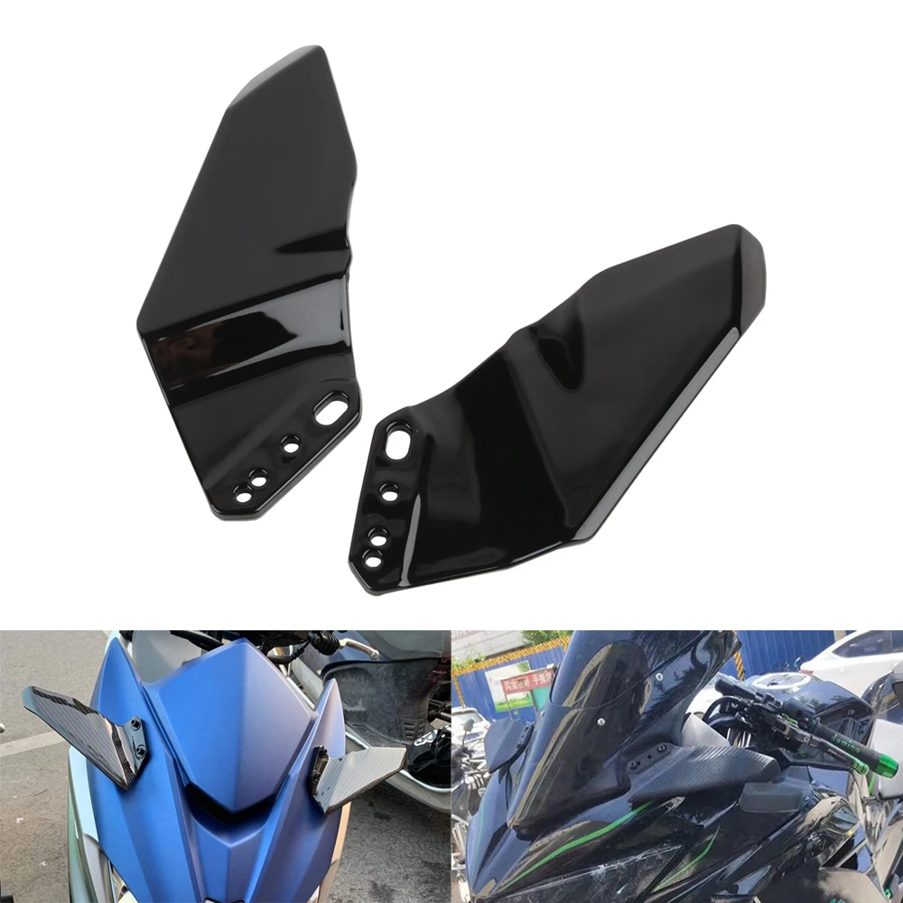 Motorcycle Winglet Wing Kit Spoiler For Kawasaki Ninja Zx6r Zx10r Zx