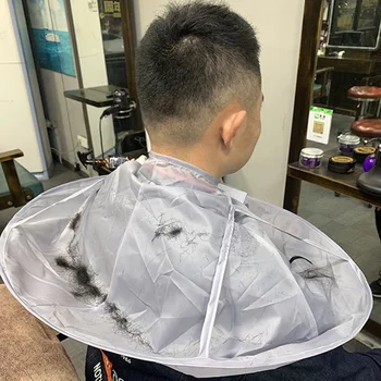 

DIY Hair Cutting Cloak Umbrella Cape Cutting Cloak Wrap Hair Shave Apron Hair Barber Gown Cover Household Cleaning Protecter