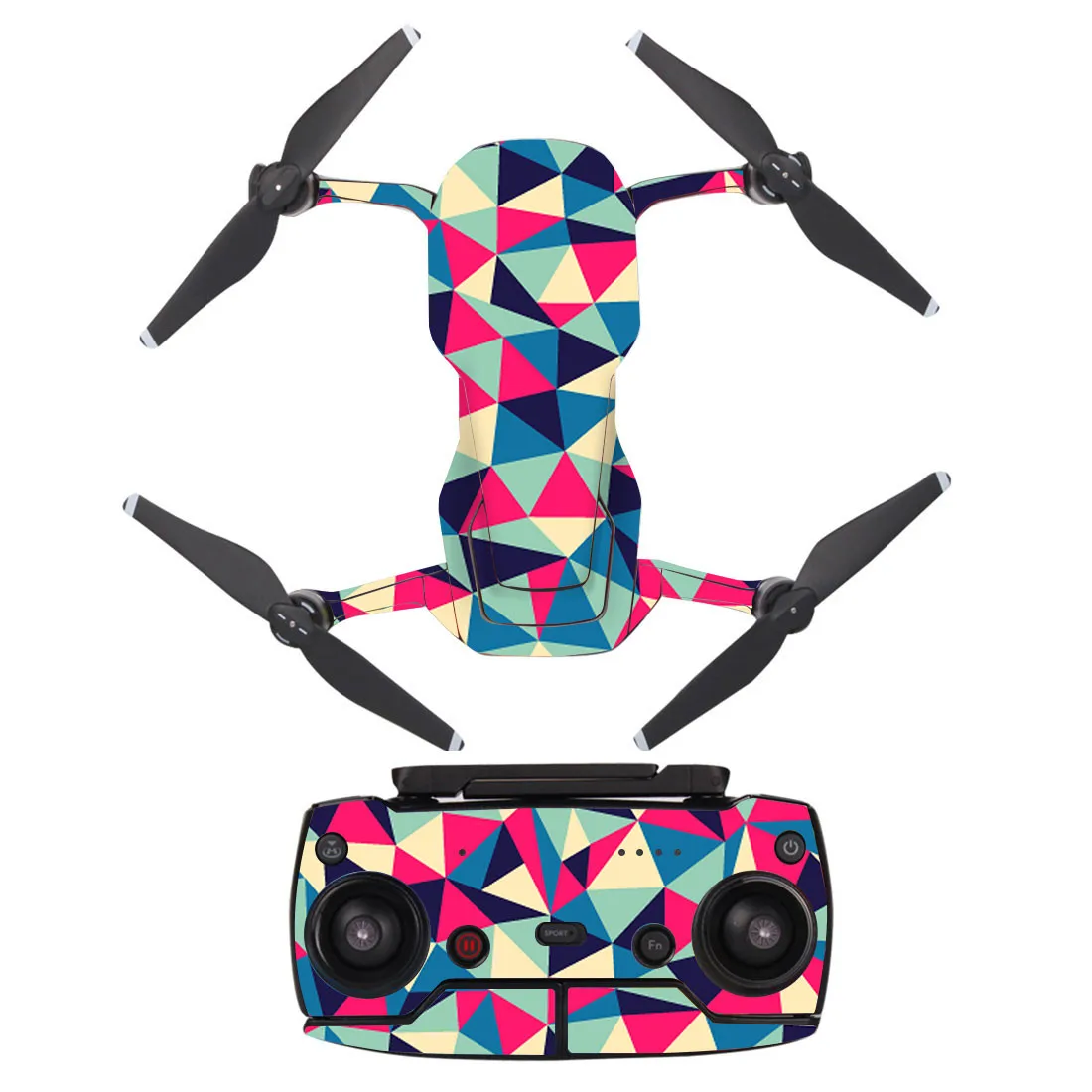 ПВХ водонепроницаемый стикер для DJI MAVIC AIR Drone корпус оболочка защита кожи Квадрокоптер камера Drone Кожа Наклейка s Аксессуары