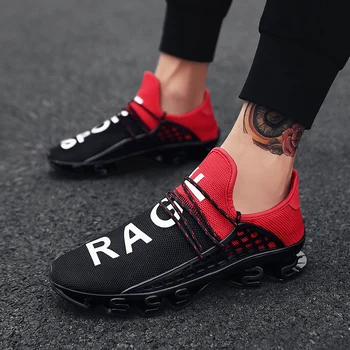 

Men Blade Sneakers Breathe Light Sport Shoes Fashion Comfort Running Shoes Outdoor Lover Casual Loafers Mens Gym Shoes US 4-13.5