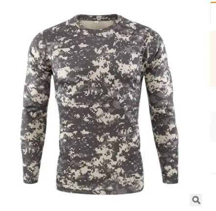 Мужская камуфляжная тактическая рубашка 6 цветов|Толстовки и свитшоты| |