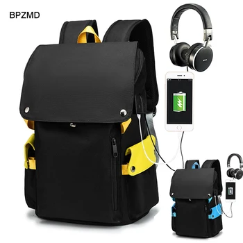 

Teenage girls school bags fashion black large school backpack waterproof book bag student girl and boy backpack