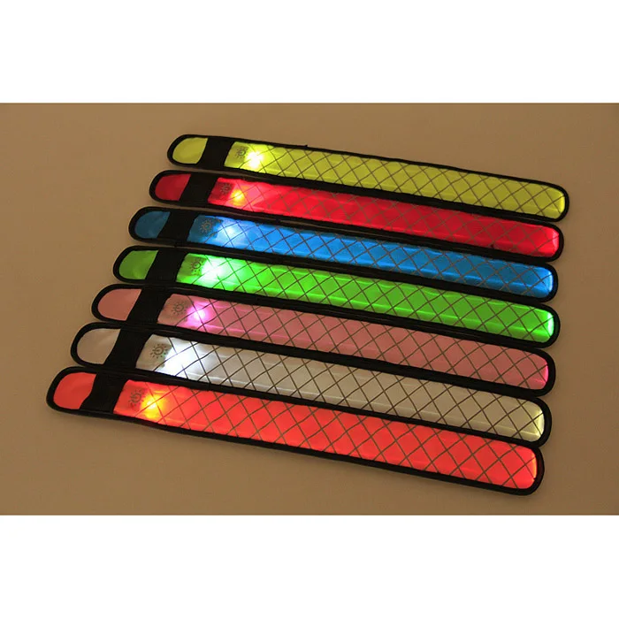 Нейлоновый светодиодный спортивный браслет с ремешком на запястье свет браслете