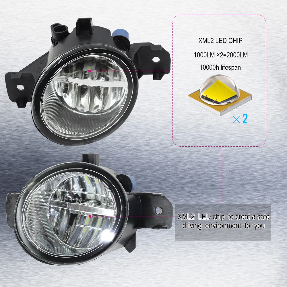 Cawanerl для Nissan Presage 2004 2005 2006 автомобиля 4000LM светодиодный светильник правый + левый
