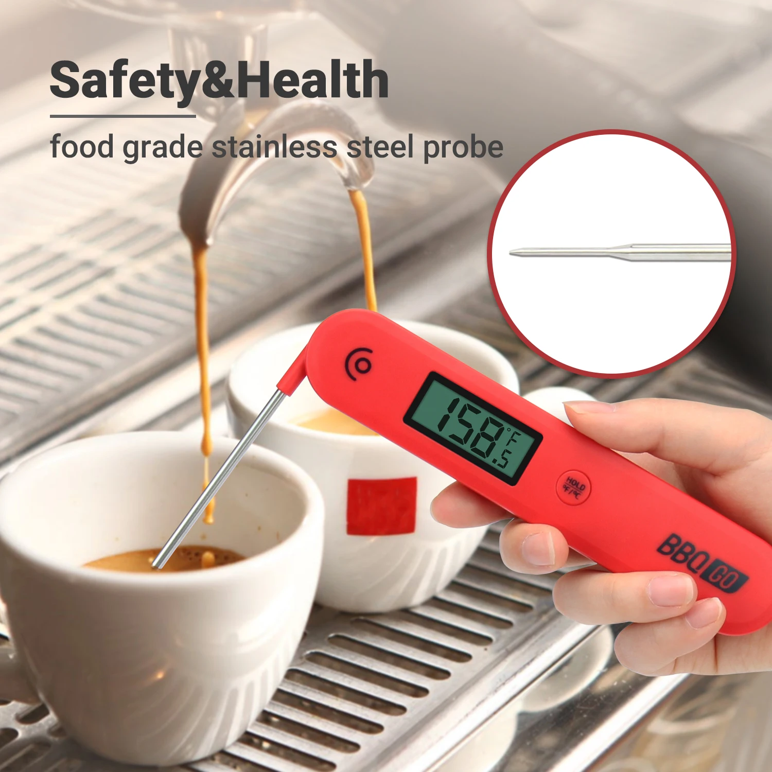 INKBIRD BG-HH1C Handheld Kitchen Cooking Temperature Probe