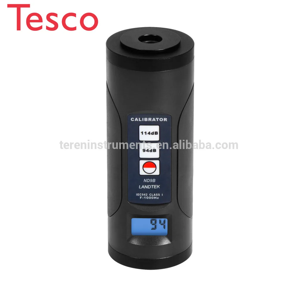 Sound Level Meter Calibrator, Voice Decibel Meter Dosimeter Calibration Instruments 94 dB/114 dB Calibration of 1 " Microphones