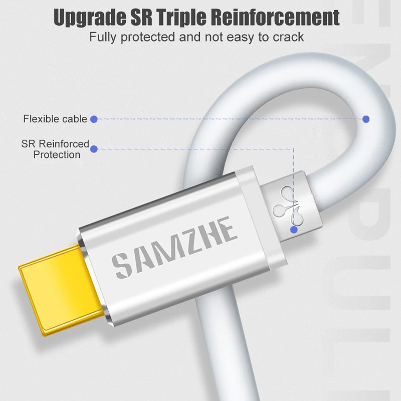 SAMZHE USB 3 0 Type C к кабель для быстрой зарядки Macbook Pro Samsung S8 S9 Nexus 5X 6P OnePlus 2 ZUK Z1|usb 3.1|usb 3.1