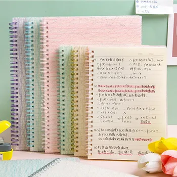 

MINKYS A5 B5 Countless Lines Creative 2021 Journal Notebook Planner Grid Line Coil Diary Agenda Study Notepad School Stationery