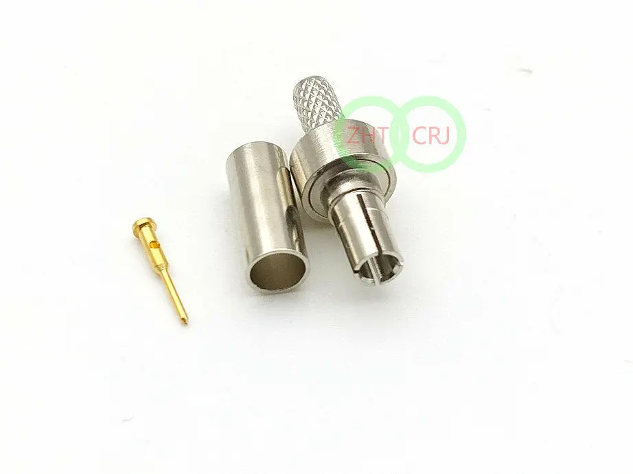 100 шт. обжимной разъем crc9 для коаксиального кабеля g316 rg174 lmr100|connector crimp|connectors for
