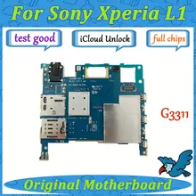 Разблокированная полностью Рабочая материнская плата для sony Xperia L1 G3311 Материнская плата основные платы монтажная плата android