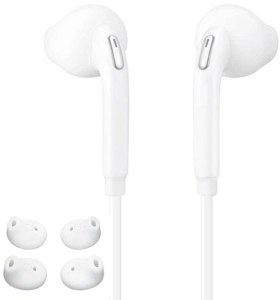 Оригинальная стереогарнитура для samsung, наушники с микрофоном для Galaxy S6, S7 Edge, S8, S9 Plus, S4 Plus, J6, A7, A10, A30